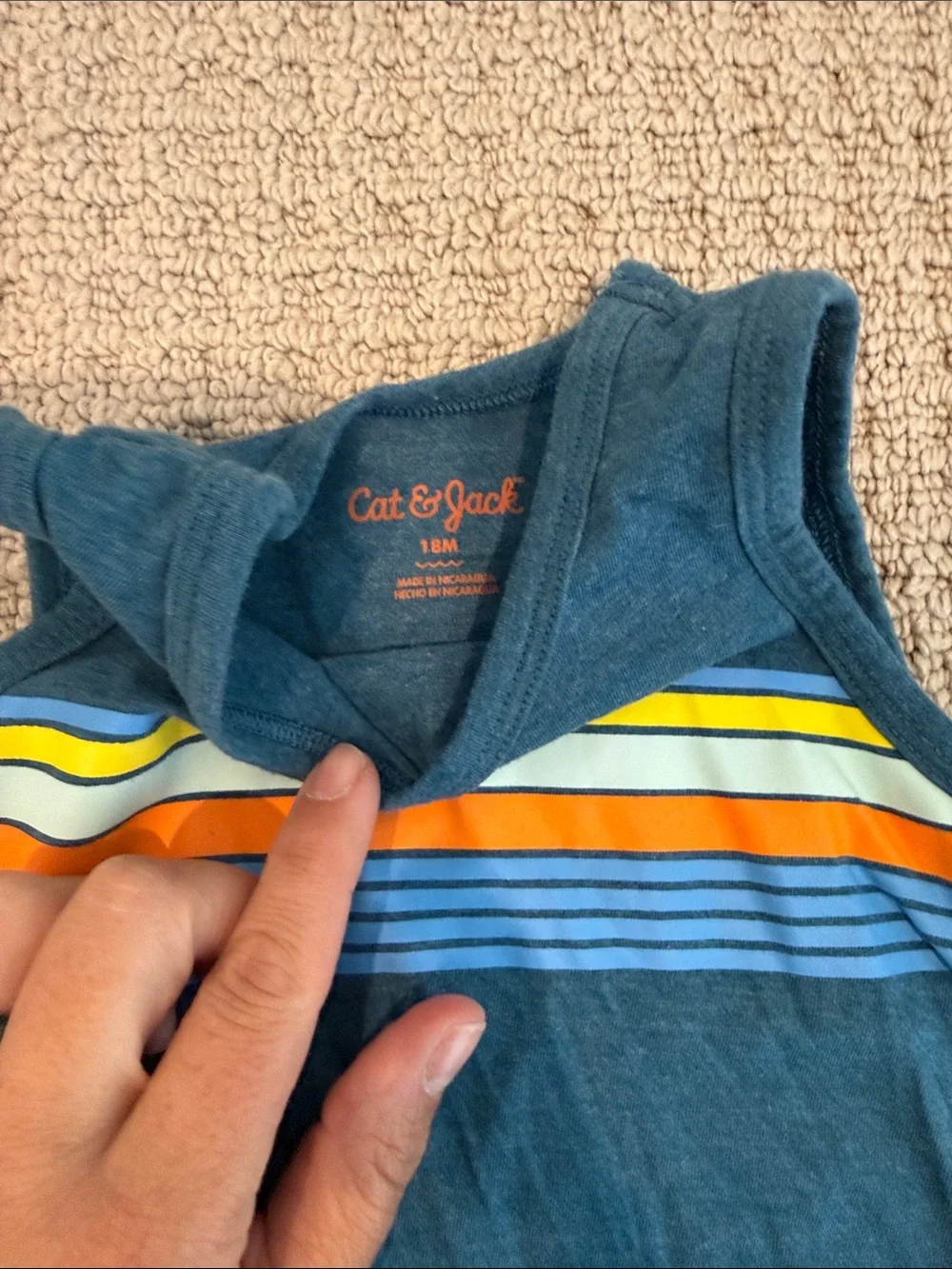18M Boys Tank & Boardshorts Bundle